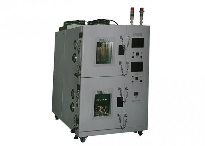 Iec60068-2 εξοπλισμός δοκιμής μπαταριών, δύο στρώσεων υψηλή αίθουσα 0 χαμηλής θερμοκρασίας ελέγχου PCL