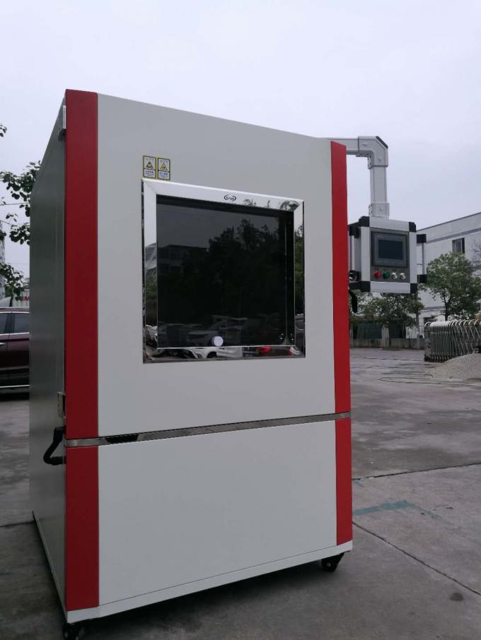 202# εξωτερικό μέγεθος 1000*W1000*H1000mm 0 αιθουσών δοκιμής αντίστασης σκόνης τύπων χοανών SS