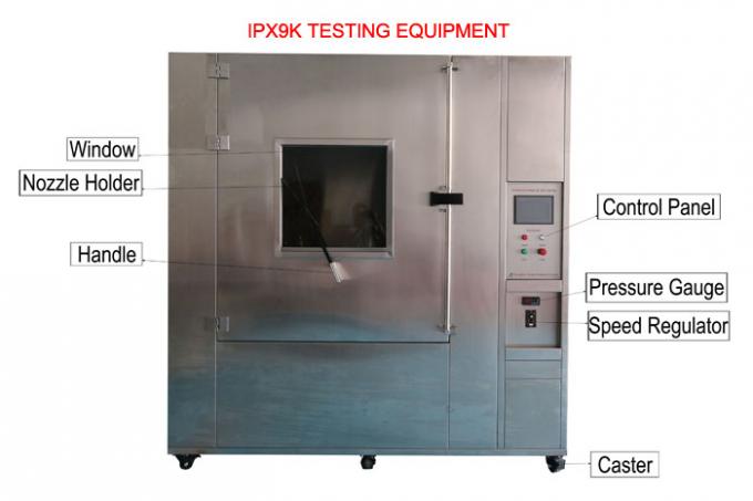 Αδιάβροχη IPX2 IPX3 IPX4 IP αίθουσα δοκιμής βροχής κώδικα για το ηλεκτρικό IEC 60529 2 προϊόντων